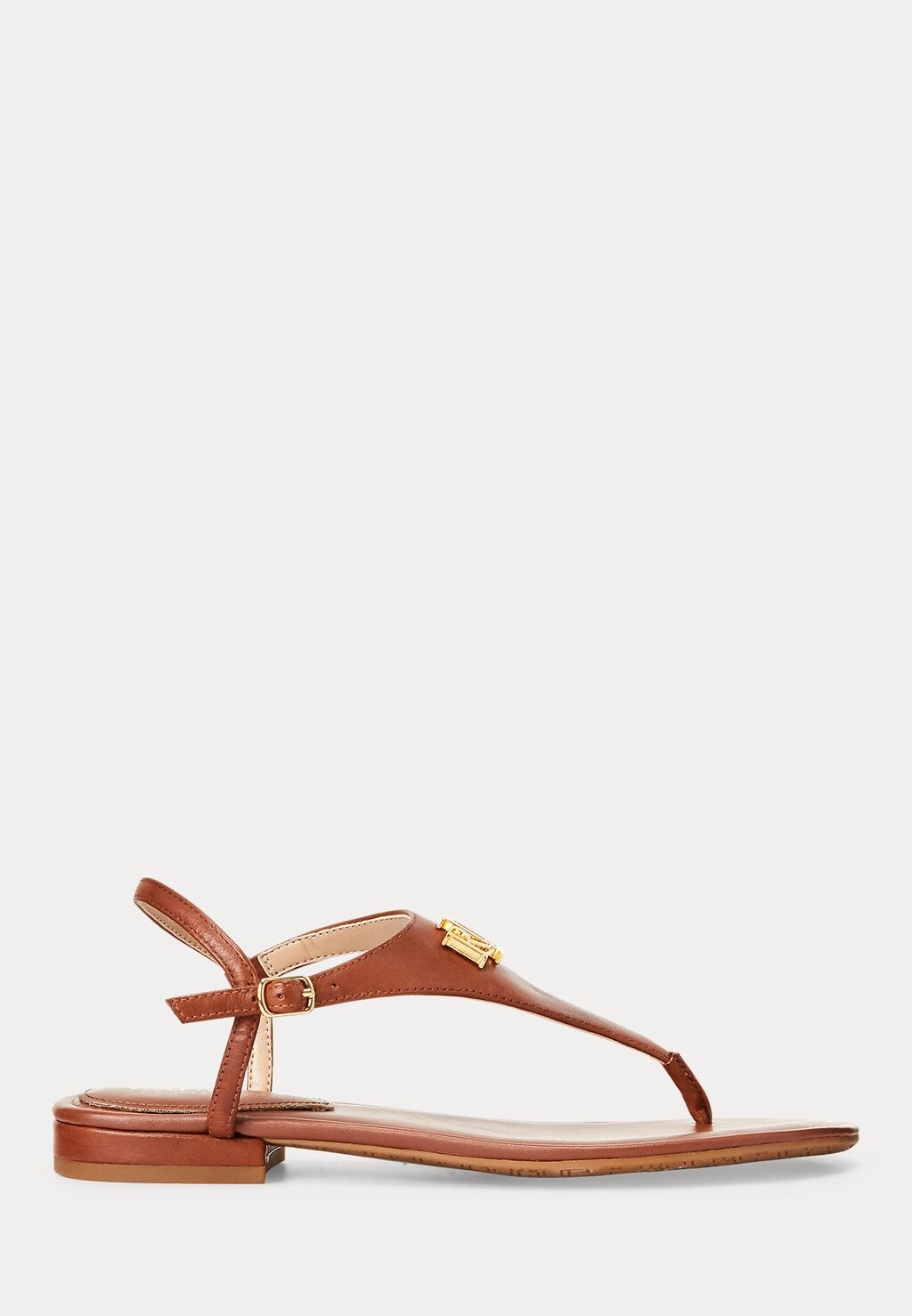 

Сандалии с Т-образным ремешком Lauren Ralph Lauren ELLINGTON, темно-коричневый