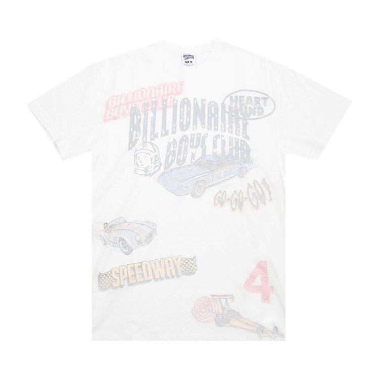 Футболка Billionaire Boys Club Retro Speed Knit Tee 'White', белый - фото