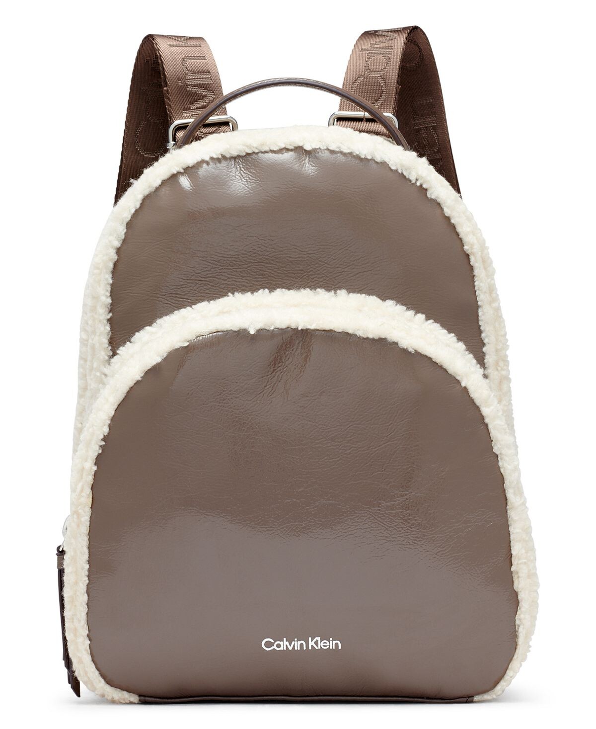 

Рюкзак estelle patent sherpa Calvin Klein, мульти