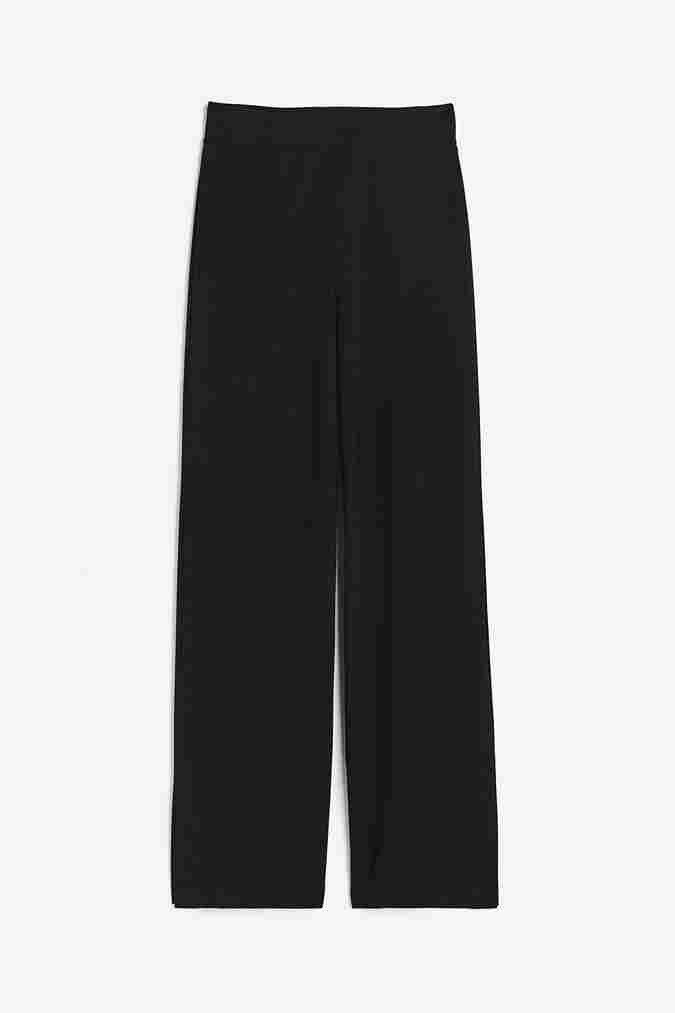 

Брюки H&M Slit-hem, черный