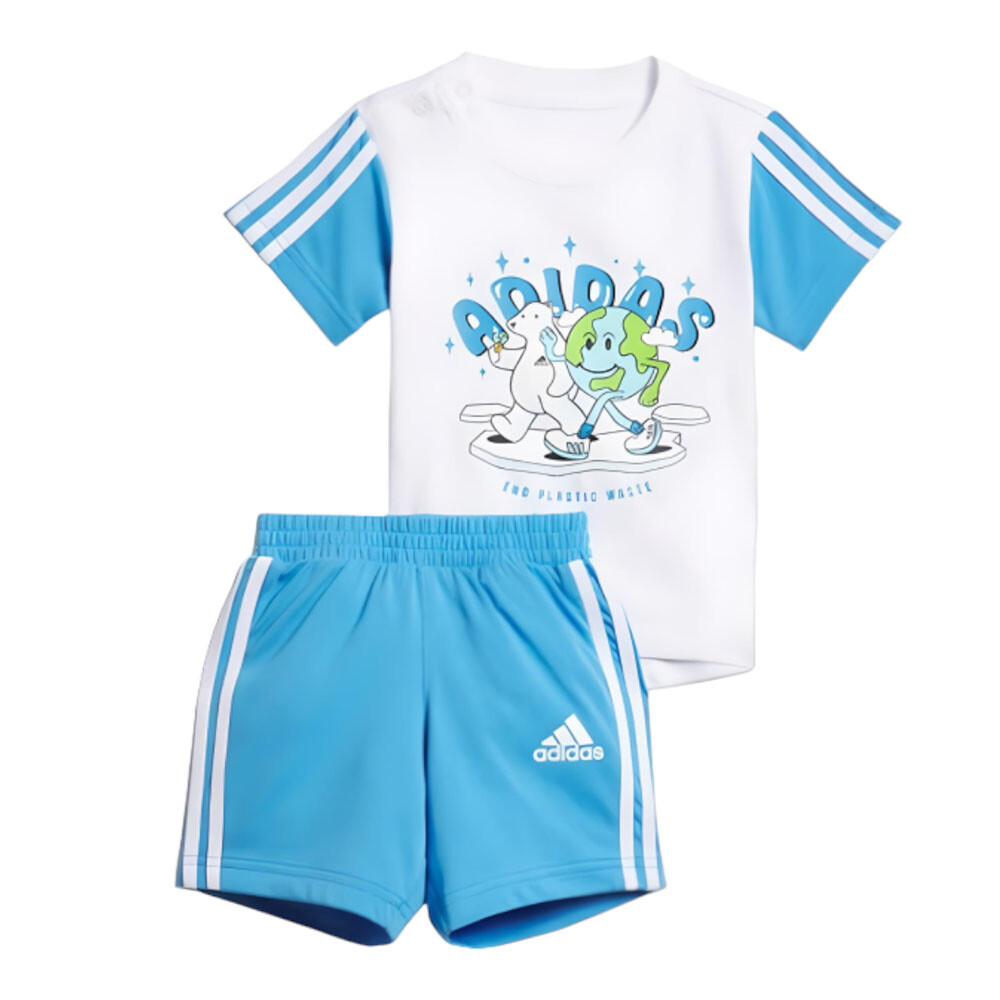 

Костюм Adidas Kids, голубой/белый