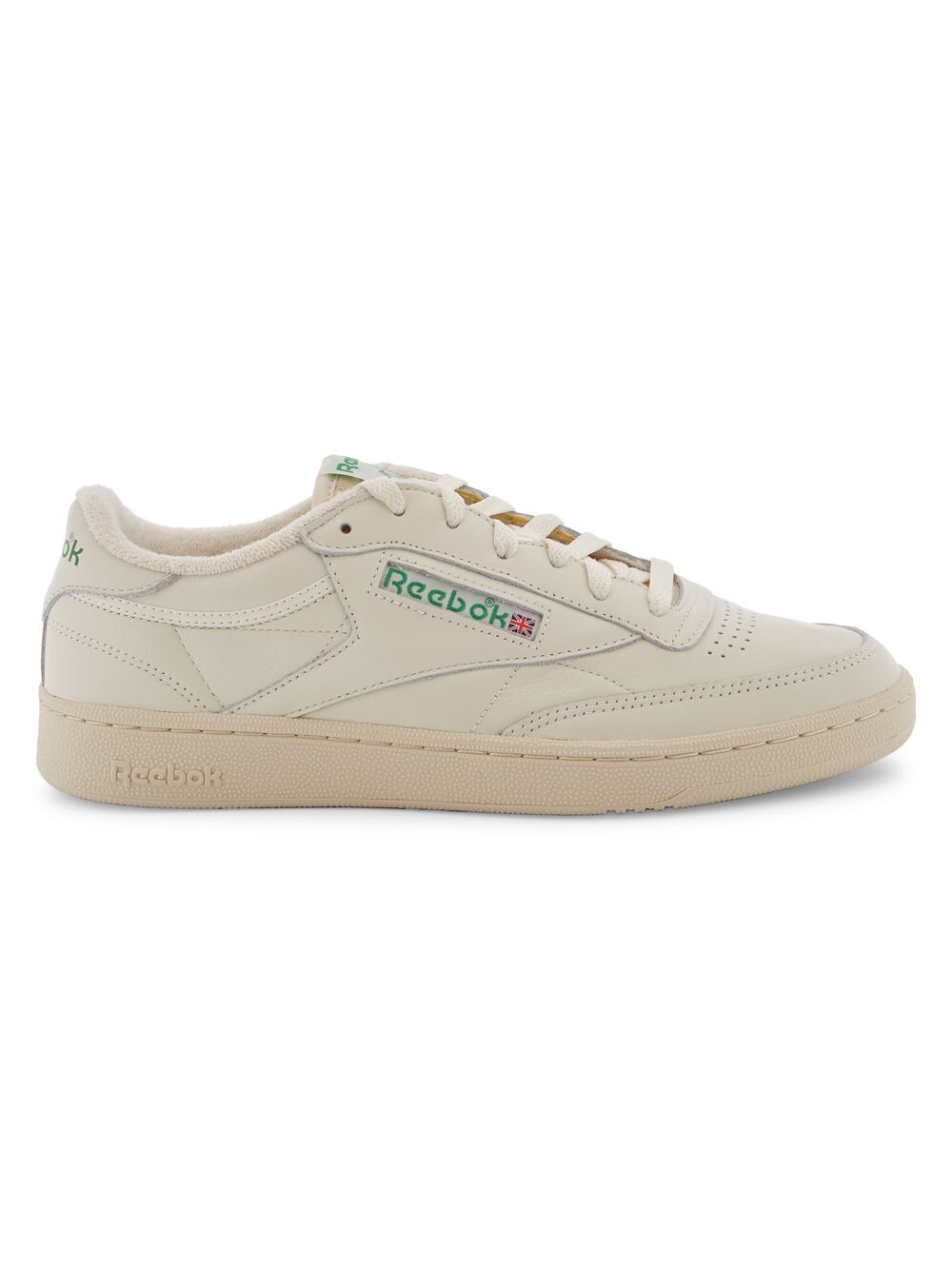 

Кожаные кроссовки Club C 85 Vintage Club Chalk Reebok, зеленый