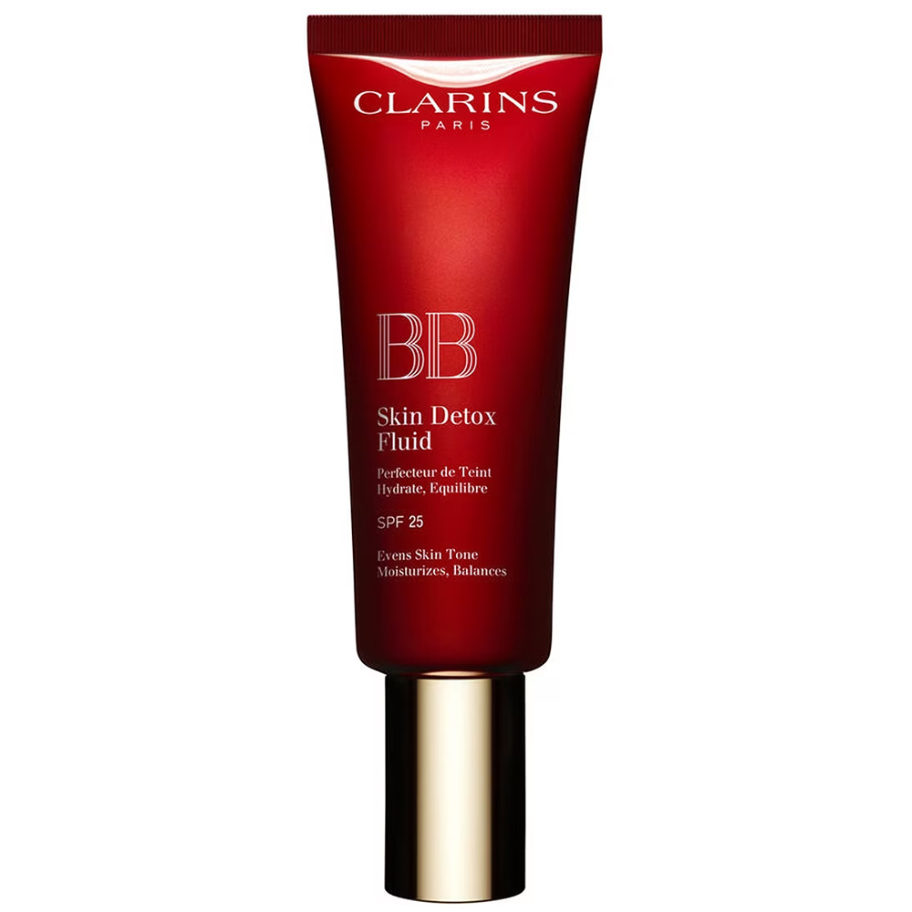 BB-крем Clarins Skin Detox Fluid SPF 25, оттенок 01 bb крем 02 medium clarins spring collection instant glow bb fluid spf 25