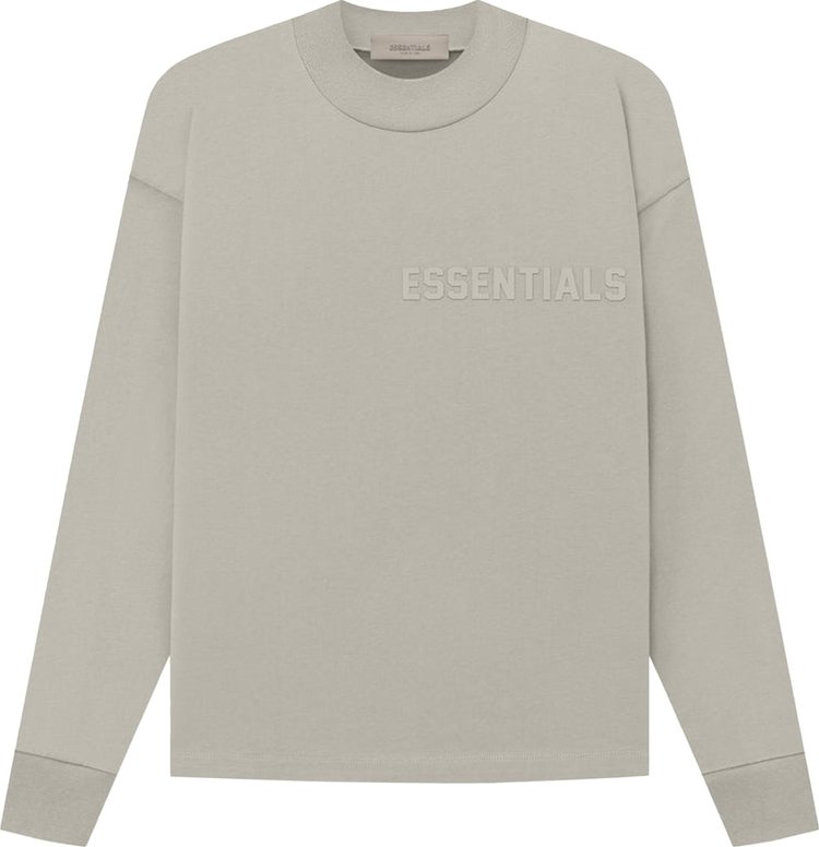 

Лонгслив Fear of God Essentials Long-Sleeve Tee 'Seal', серый