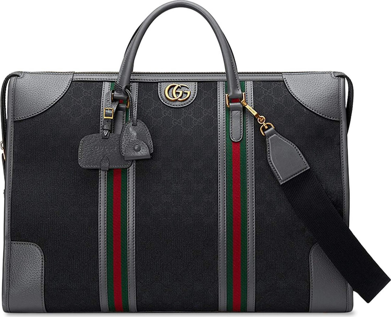 

Сумка Gucci Bauletto Bauletto Extra Large Duffle, черный