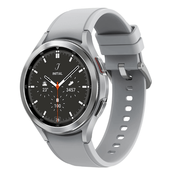 Умные часы Samsung Galaxy Watch 4 Classic, 46мм, серебристый - фото