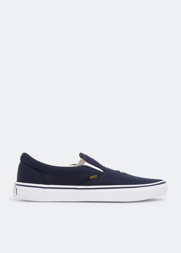 

Кроссовки POLO RALPH LAUREN Keaton Bear slip-on sneakers, синий