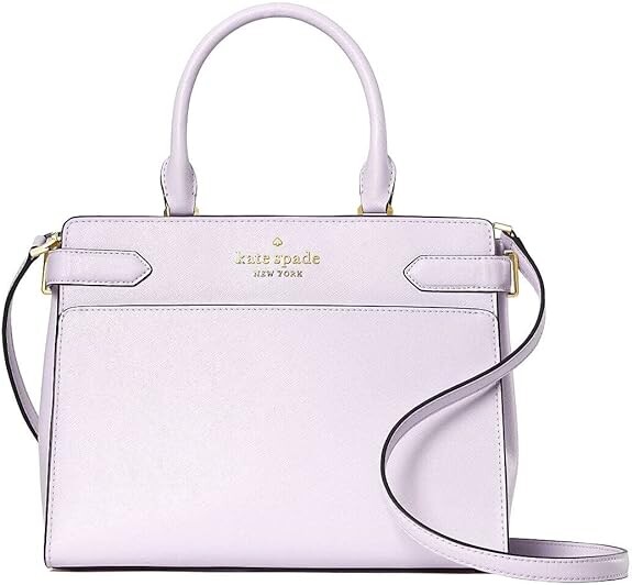 

Кошелек-саквояж Kate Spade New York Staci среднего размера из сафьяновой кожи, сиреневый