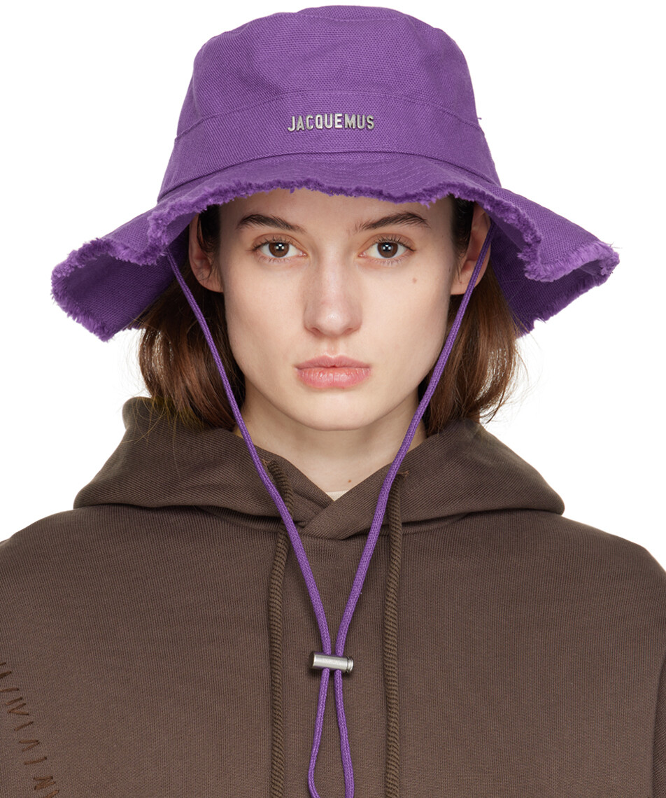 

Фиолетовая панама Le Raphia 'Le Bob Artichaut' Jacquemus