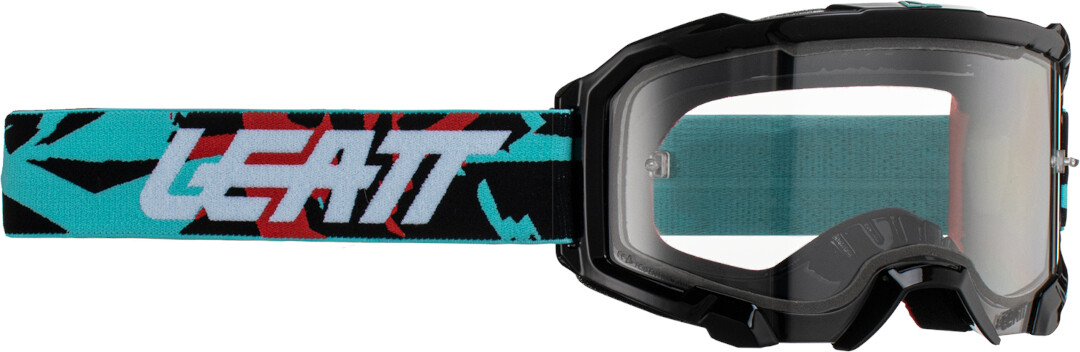 

Очки Leatt Velocity 4.5 Zebra для мотокросса, черно-синее