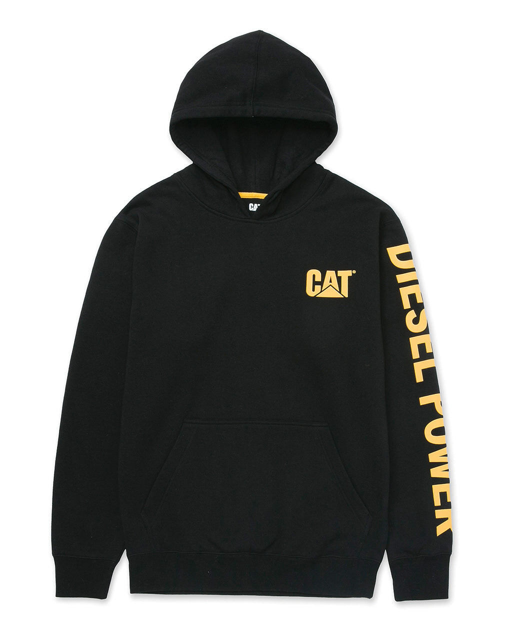

Мужская толстовка с капюшоном Diesel Power Pullover CAT, черный