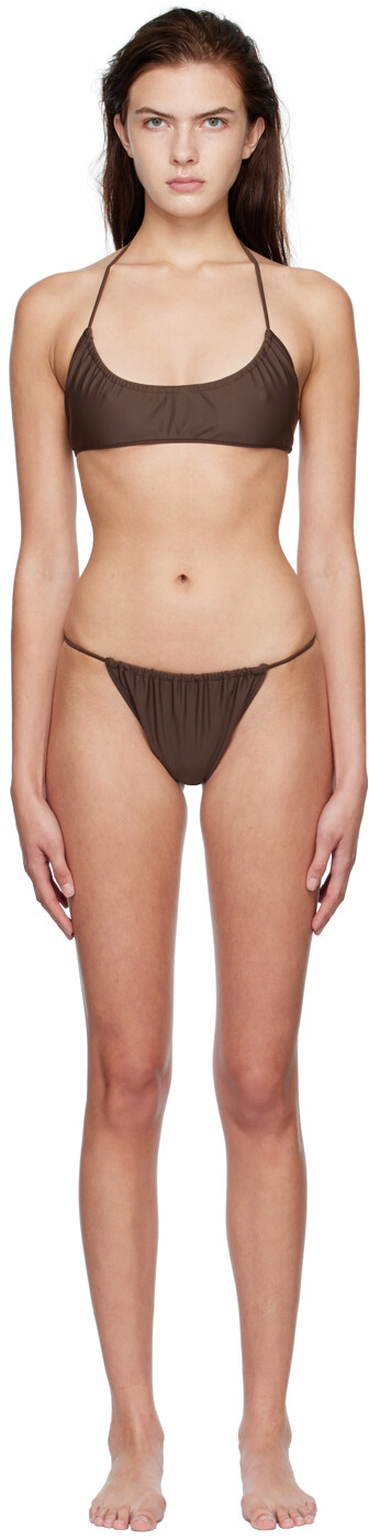 

Эксклюзивное коричневое бикини SSENSE softandwet, Коричневый