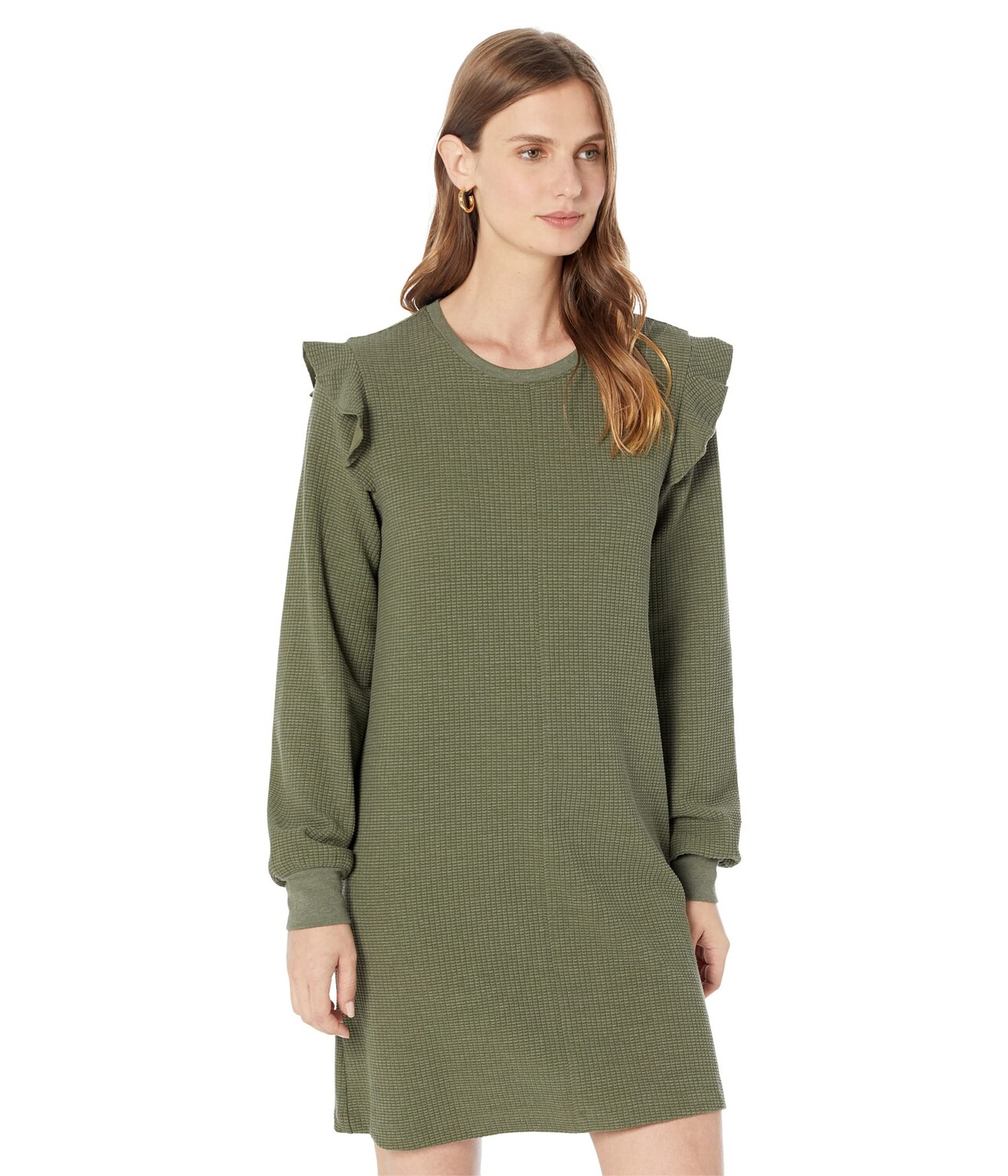 

Платье Lilla P, Ruffle Cap Long Sleeve Dress