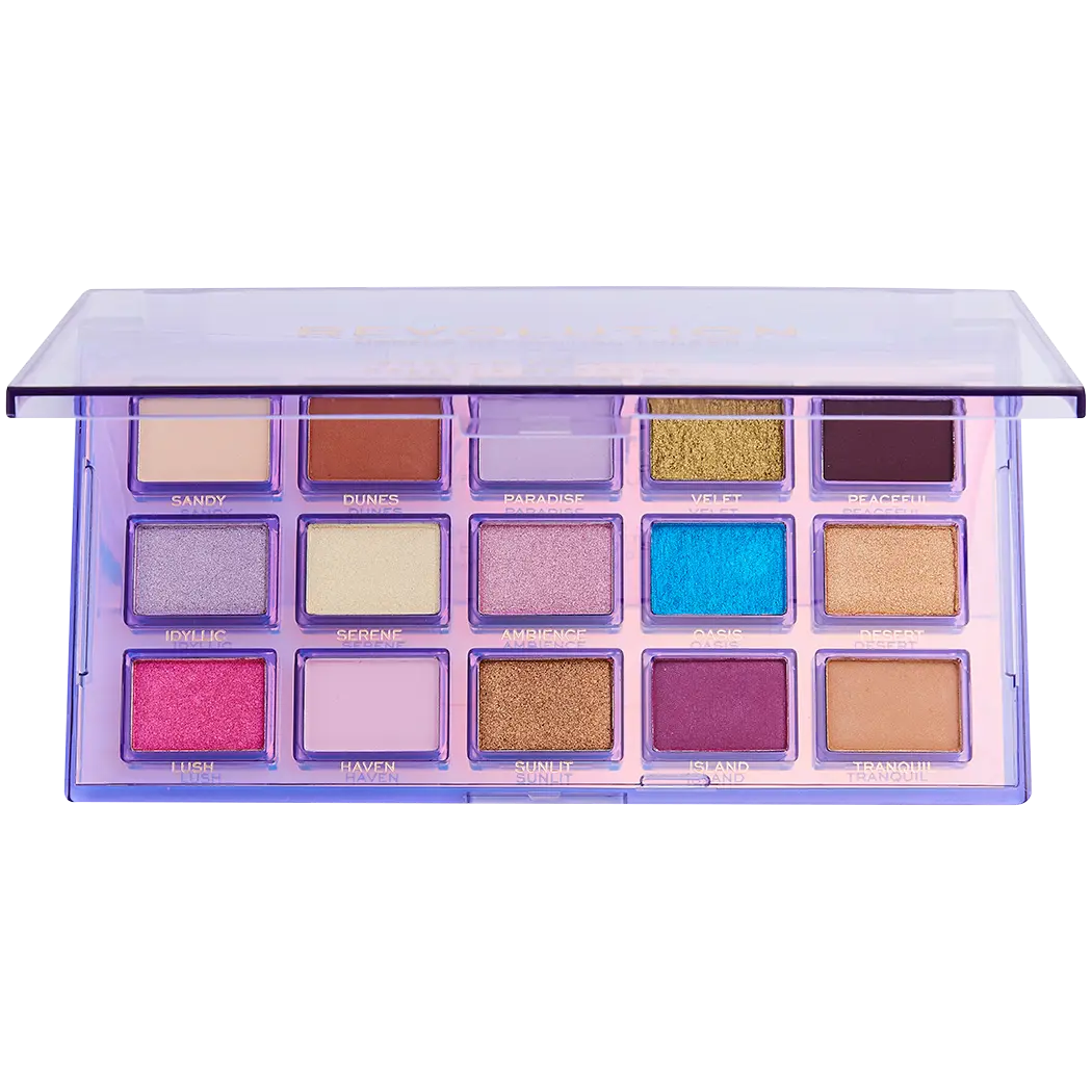 

Revolution Makeup Reflective Ultra Violet палетка теней для век, 11,25 г