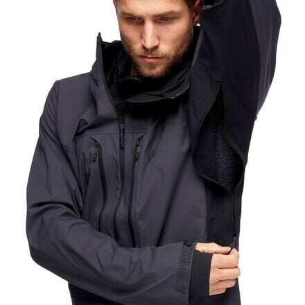 

Куртка Dawn Patrol Hybrid Shell мужская Black Diamond, серый