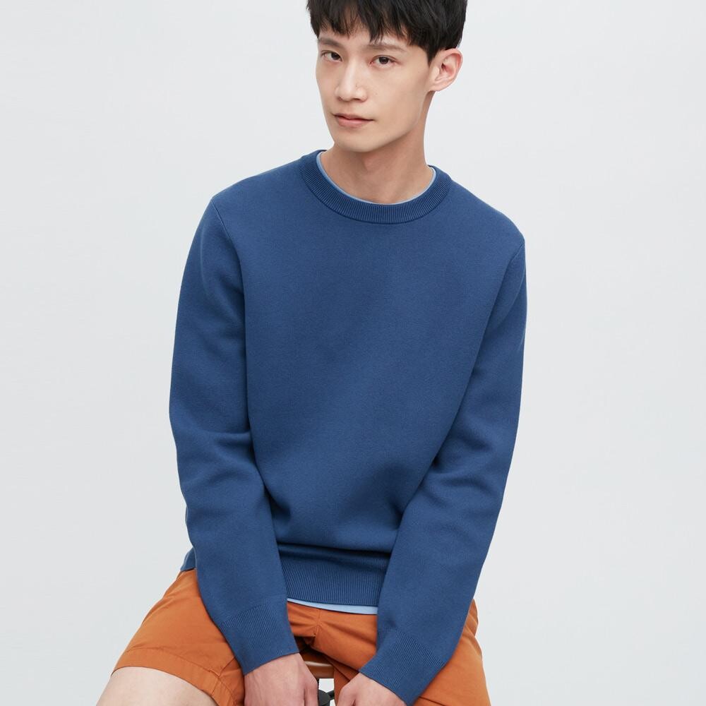 

Свитер унисекс Uniqlo, синий
