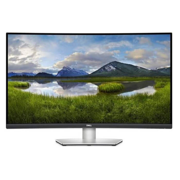 Монитор Dell S3221QS, 32", 3840x2160, 60 Гц, VA, серебристый - фото