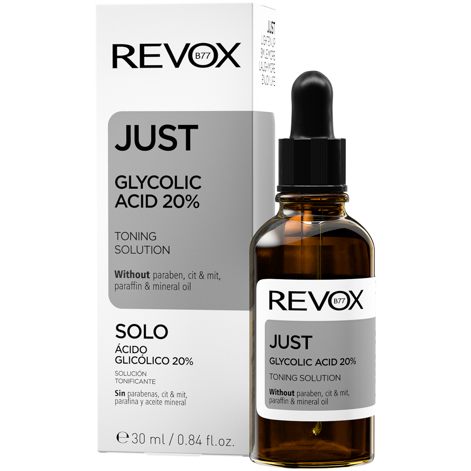Revox Just гликолевая кислота 20%, 30 мл