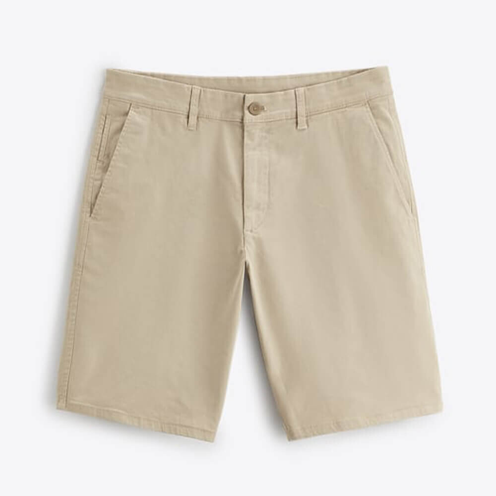 

Шорты Zara Cotton Chino Bermuda, бежевый