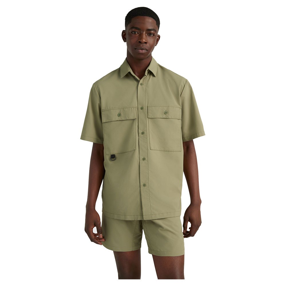 Рубашка с коротким рукавом O´neill Utility, зеленый рубашка o stin с коротким рукавом 46 размер