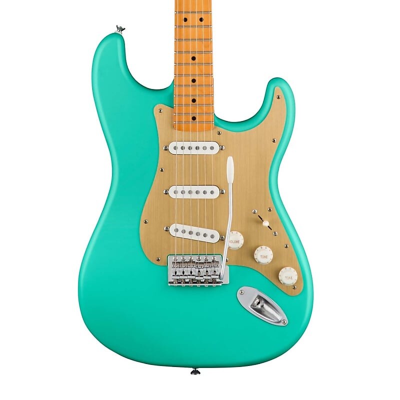 

Squier 40th Anniversary Stratocaster, Vintage Edition - Satin Seafoam Green