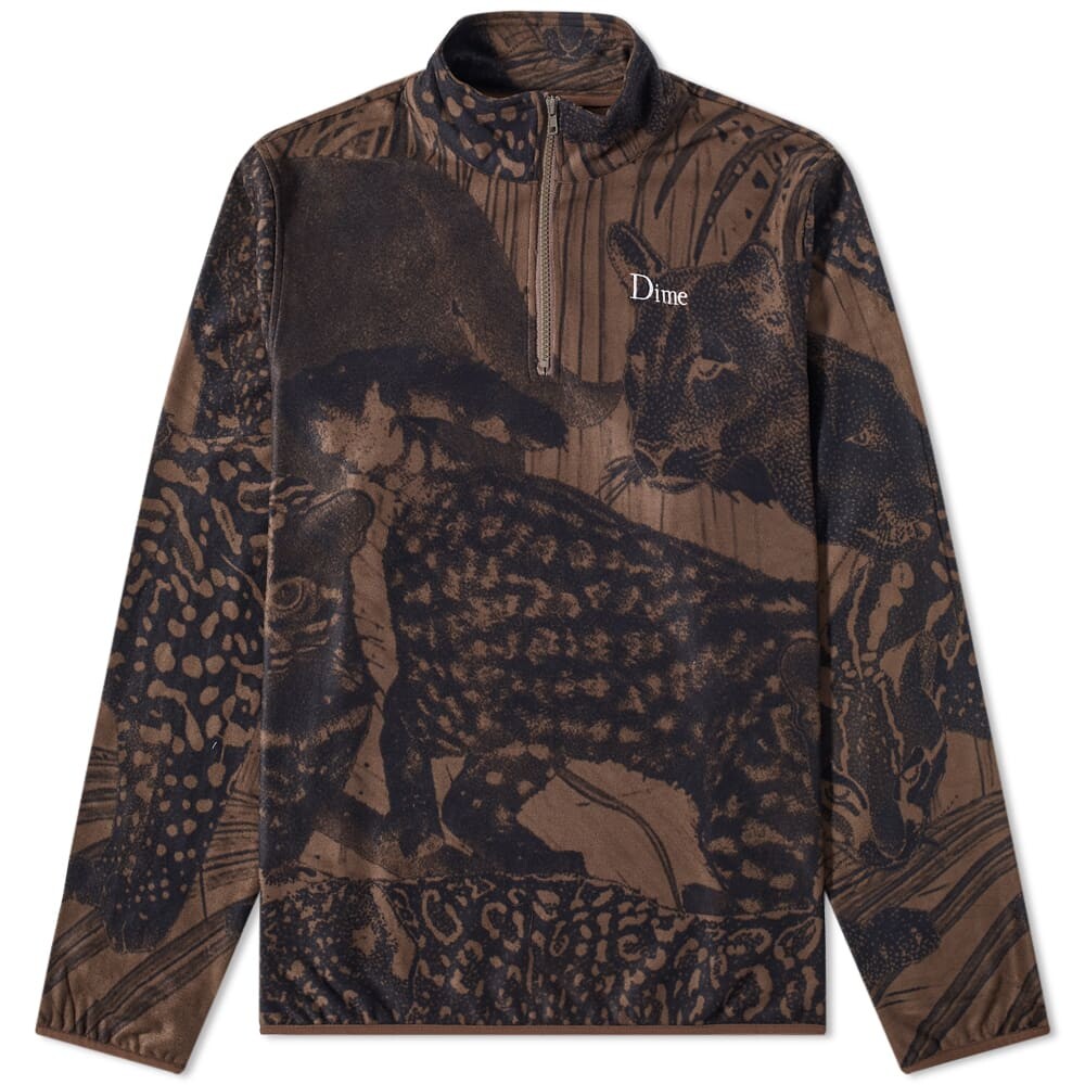 

Флисовая куртка Safari Polar Zip Dime, Черный