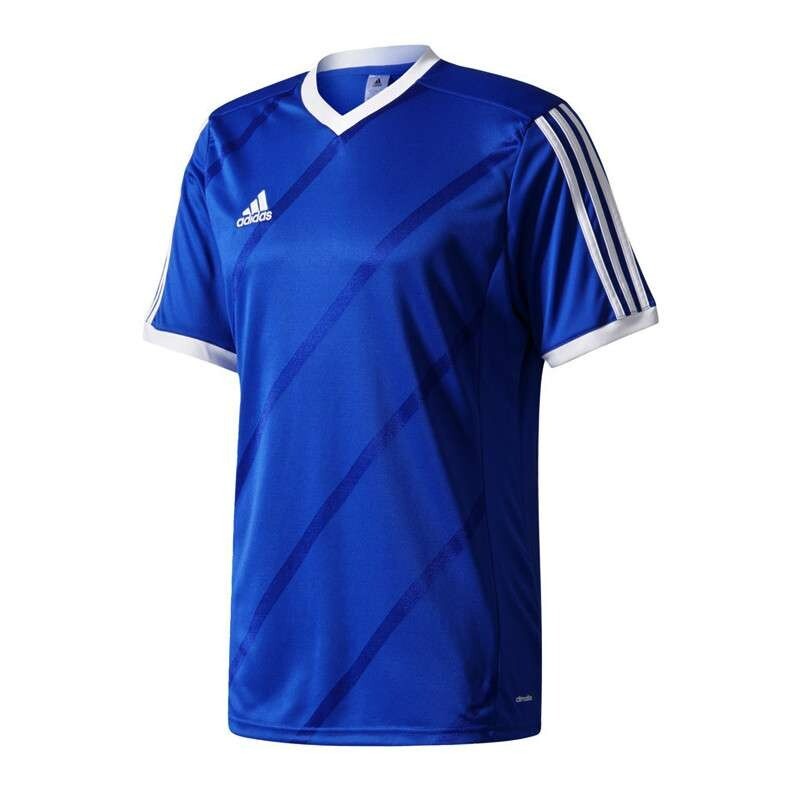 

Футболка adidas JR, синий/белый