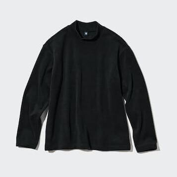 

Водолазка детская Uniqlo Soft Fleece High Neck Long Sleeved, черный