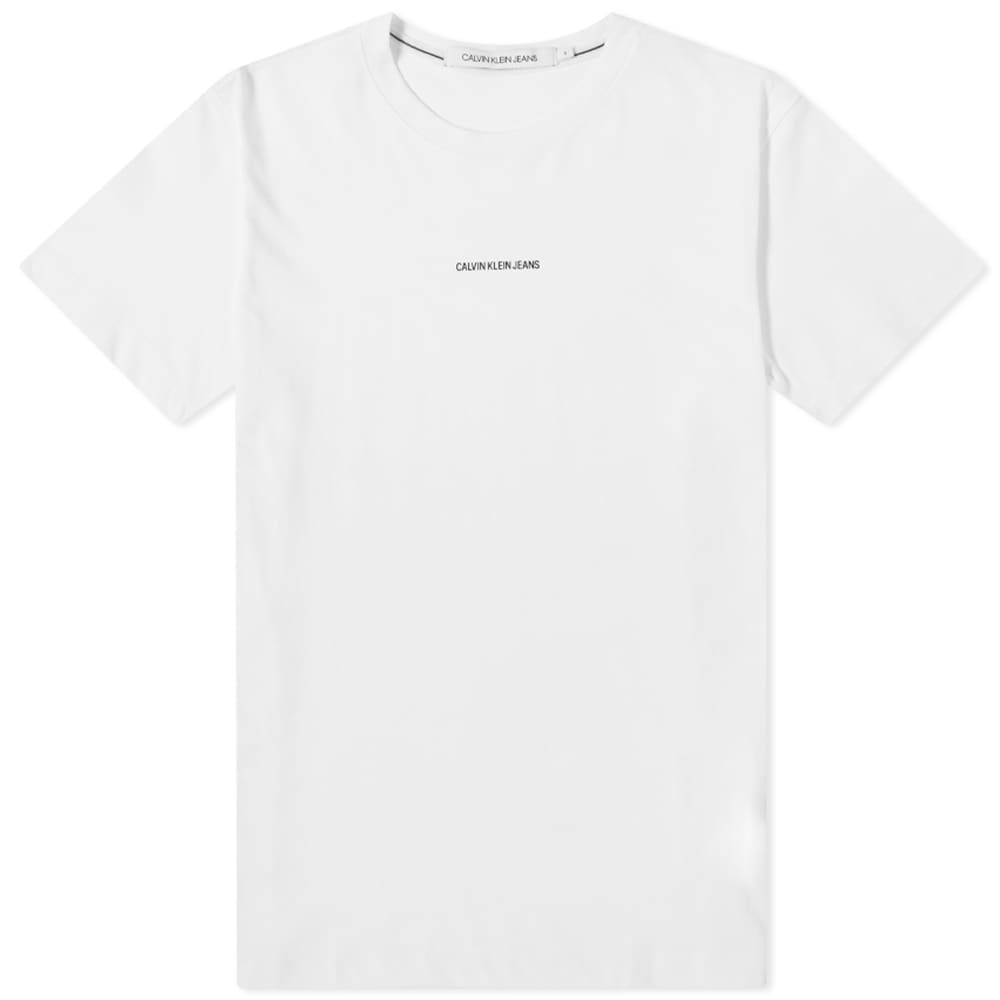 

Футболка Calvin Klein Micro Branding Essential Tee, Коричневый