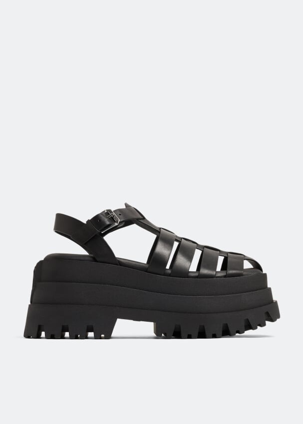 

Сандалии NAKED WOLFE Devil sandals, черный