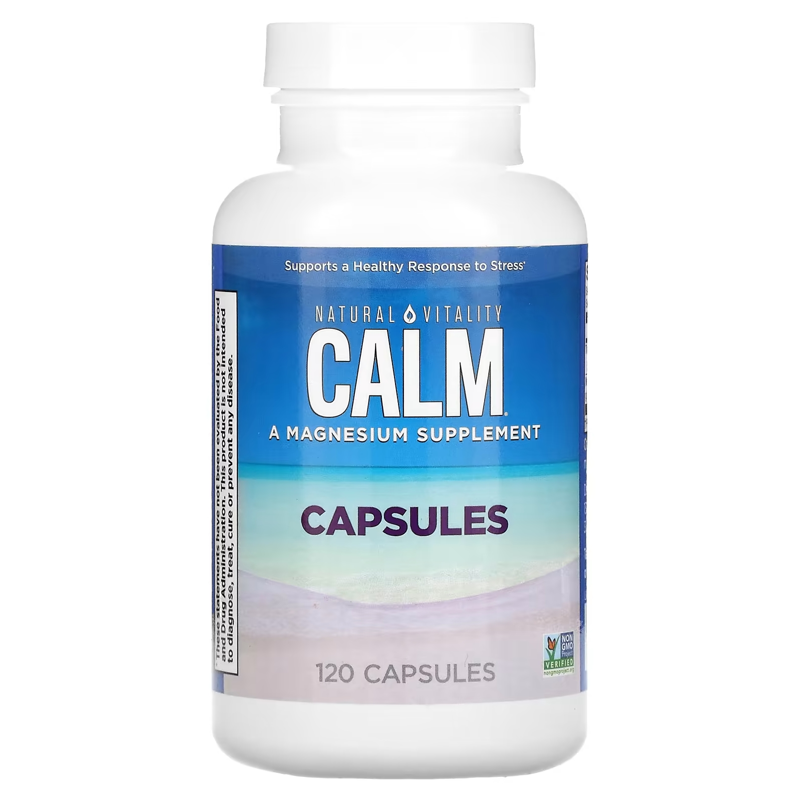 Natural Vitality CALM Magnesium, 120 капсул panaseus calm ноги 50 капсул