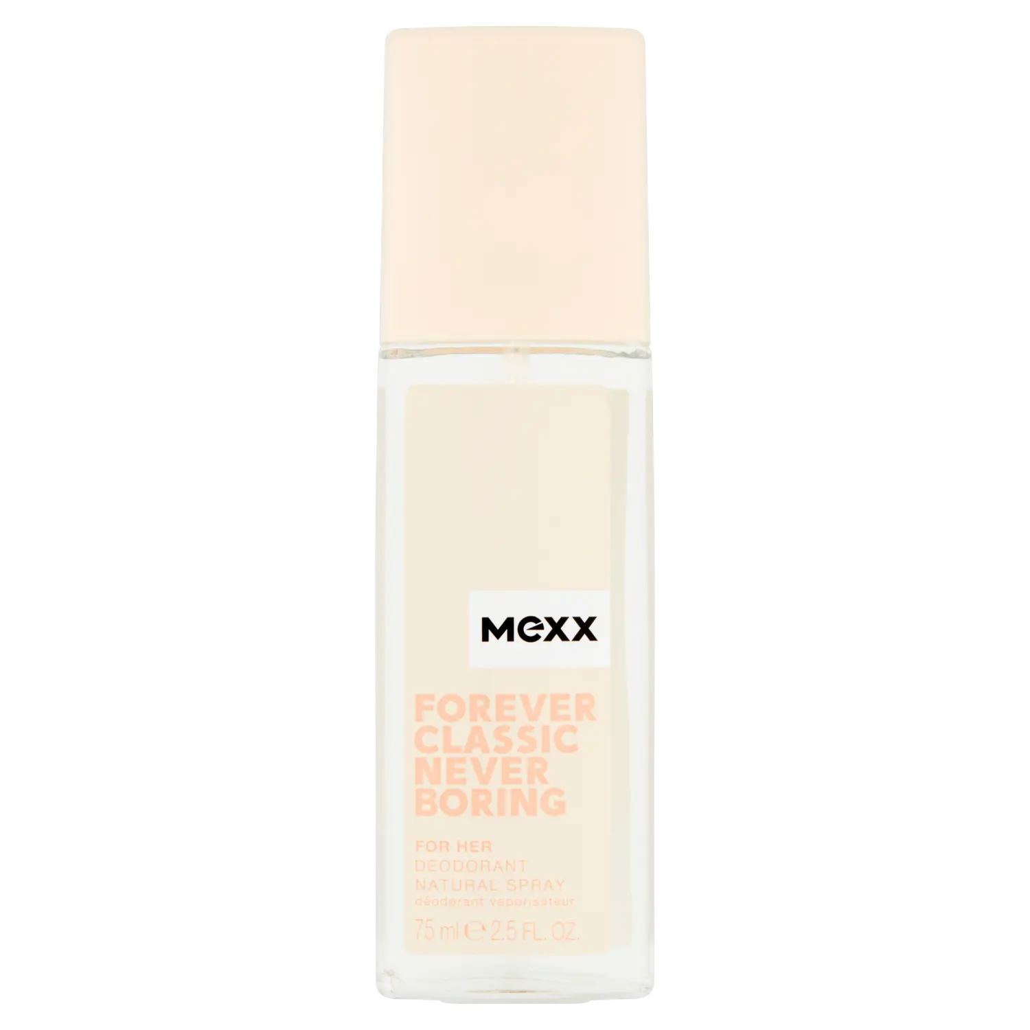 

Mexx Forever Classic Never Boring парфюмированный дезодорант для тела для женщин, 75 мл