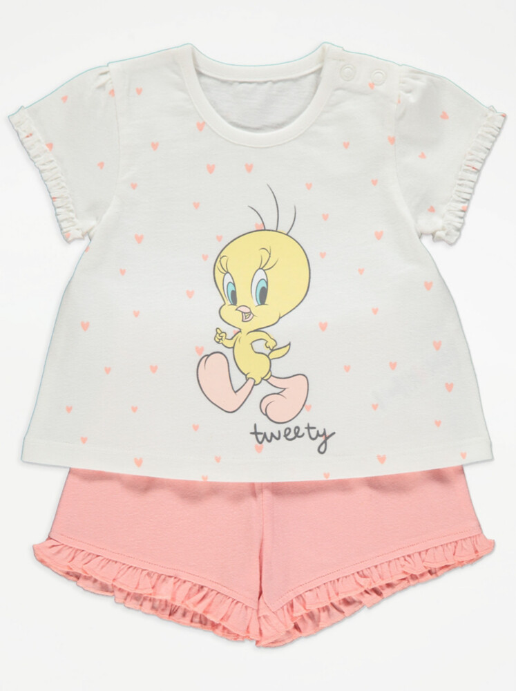 

Топ Looney Tunes Tweety и шорты с оборками George.