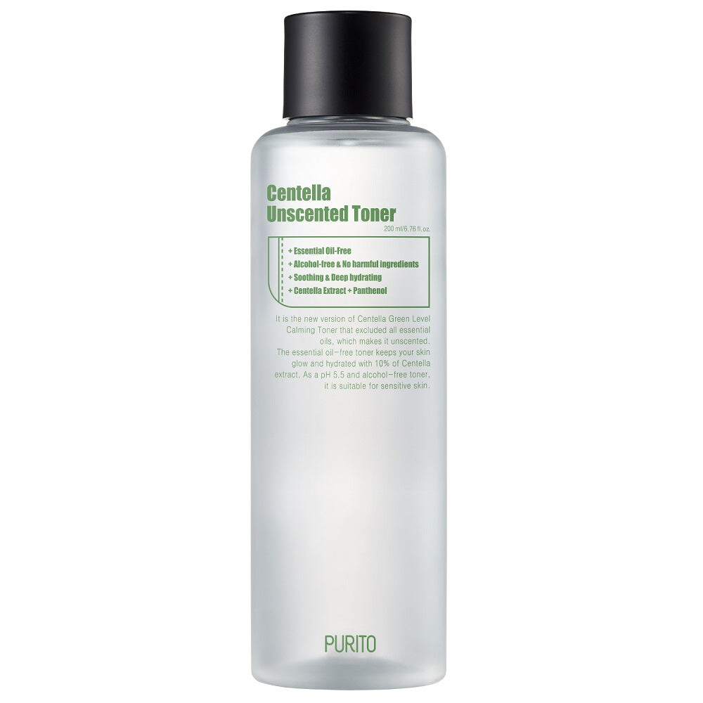 

PURITO Centella Unscented Toner Тоник без запаха с экстрактом азиатского щитолистника 200мл
