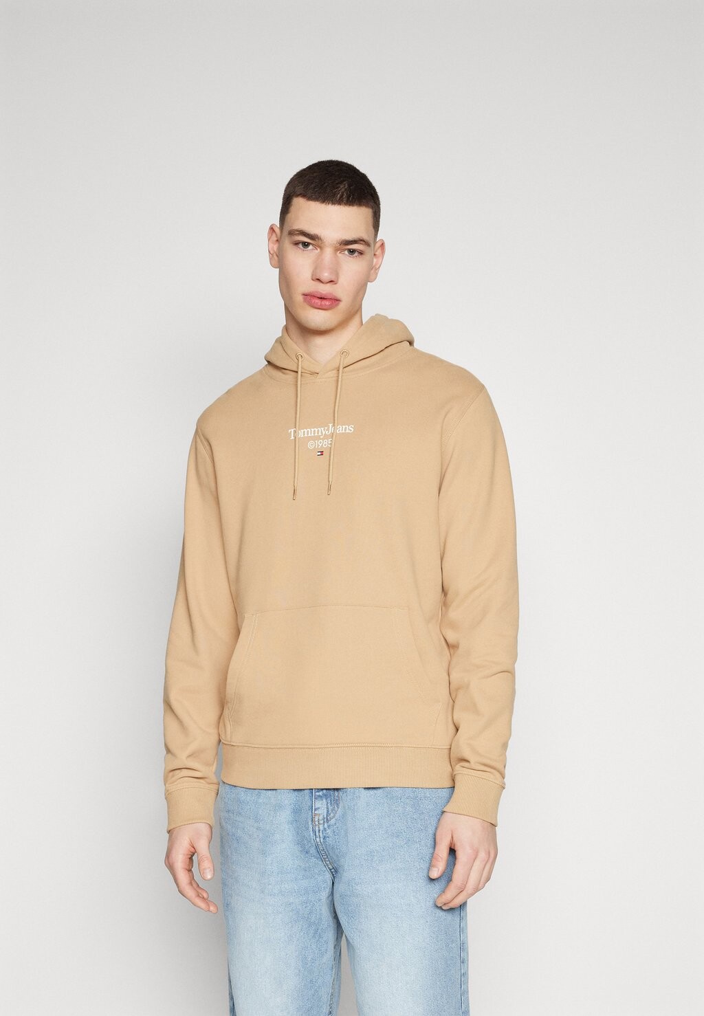 

Толстовка с капюшоном Tommy Jeans, бежевый