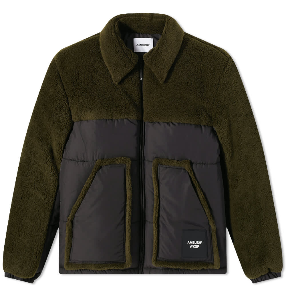 

стеганая куртка Тедди Ambush, Коричневый