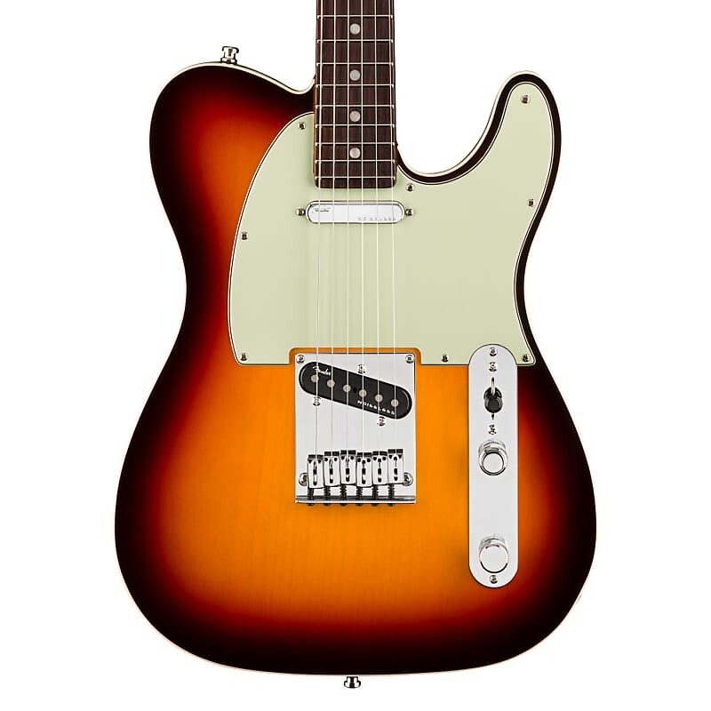 

Fender American Ultra Telecaster - накладка на гриф из палисандра, Ultraburst