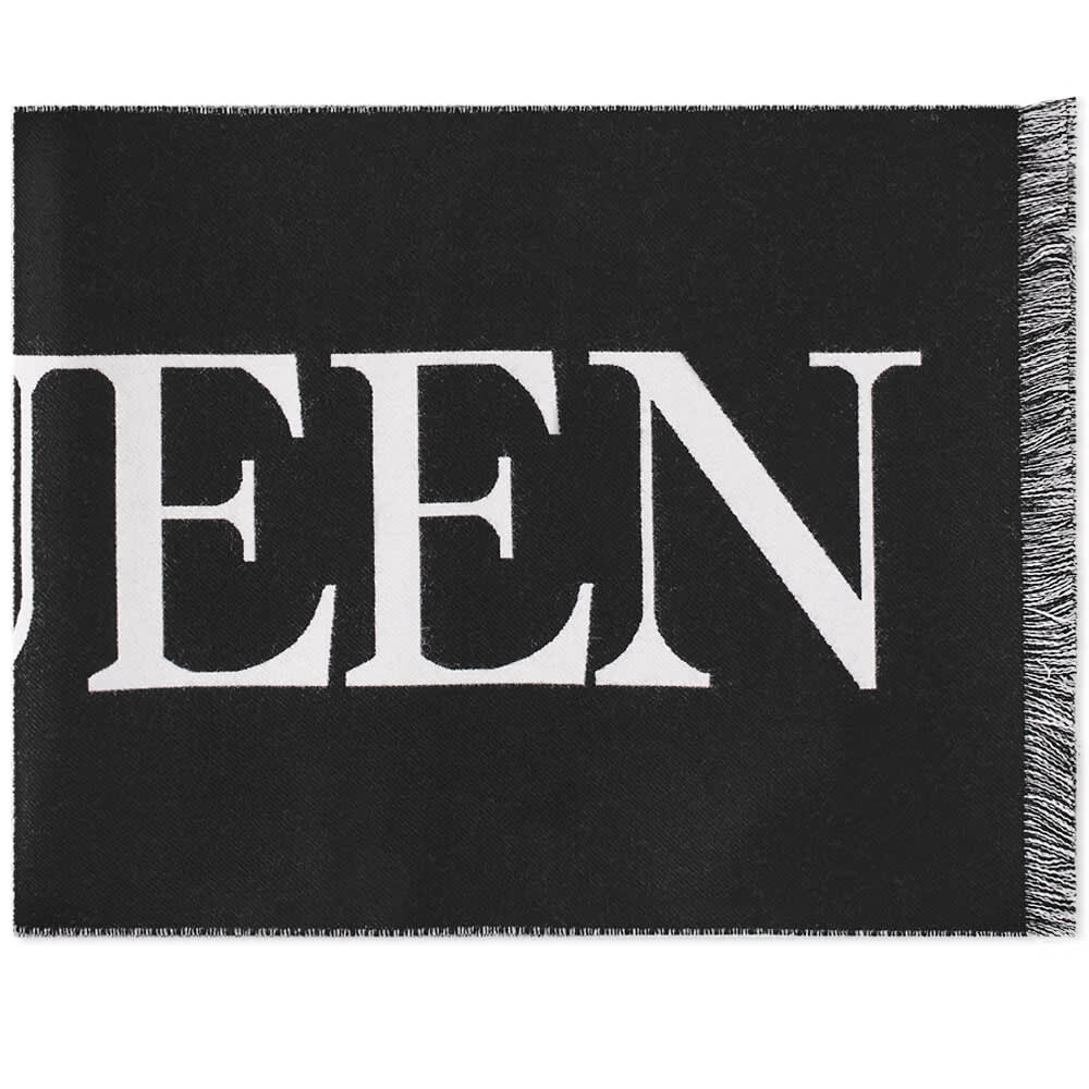 

Шарф Alexander McQueen Classic Logo Scarf