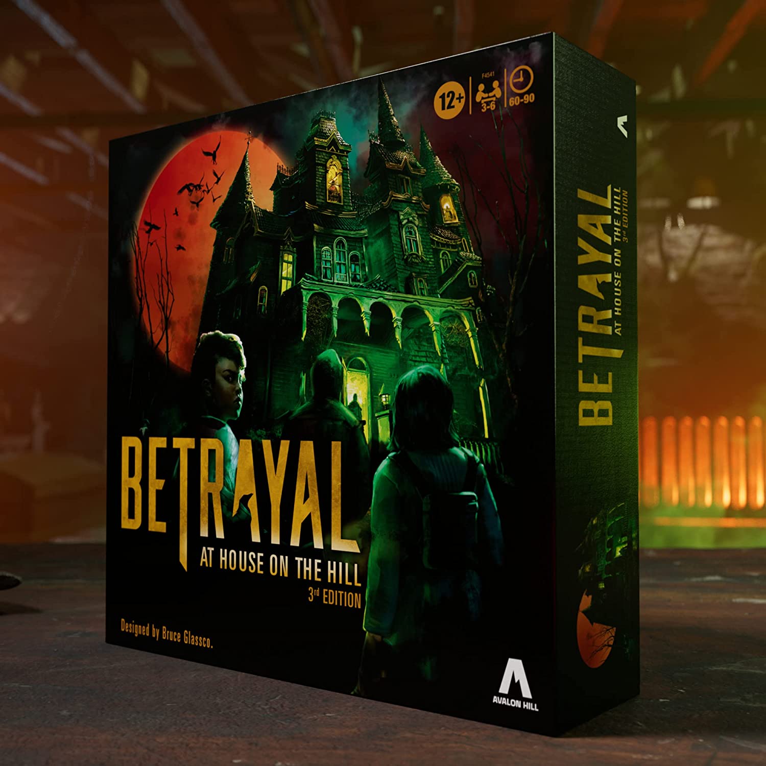 Настольная игра Hasbro Gaming Betrayal: At The House On The Hill 3rd  Edition – купить с доставкой из-за рубежа через платформу «CDEK.Shopping»