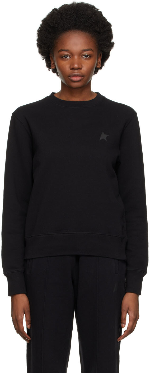 

Черный свитер со звездами Athena Golden Goose