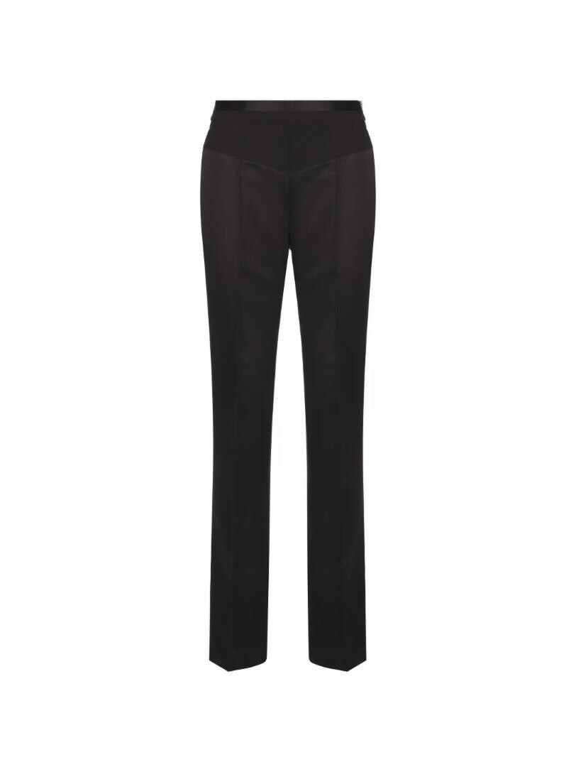

Атласные брюки клеш Helmut Lang