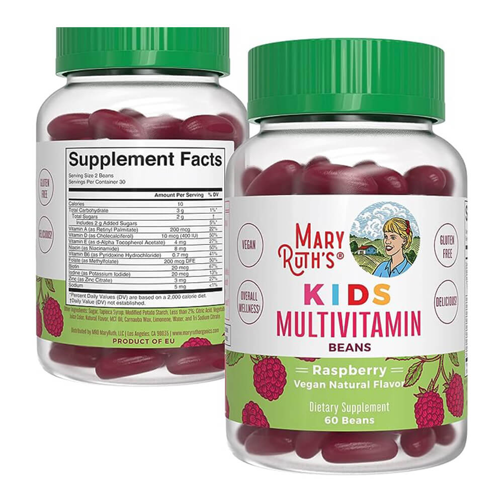 Мультивитамины для детей MaryRuth's (60 таблеток) dr mercola жевательные мультивитамины для детей 60 таблеток