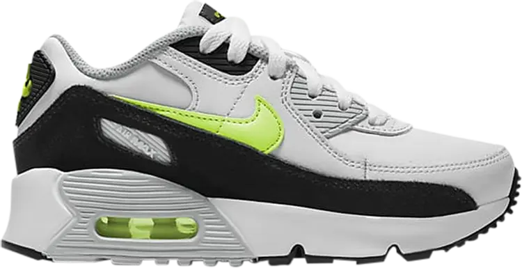

Кроссовки Nike Air Max 90 PS 'White Hot Lime', белый