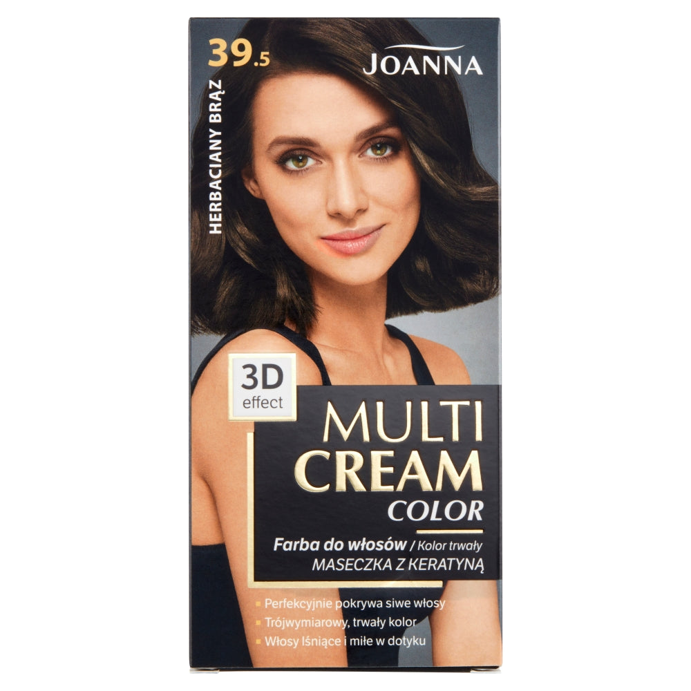 Joanna Краска для волос Multi Cream Color 39.5 Чай Коричневый – заказать с  доставкой из-за рубежа через онлайн-сервис «CDEK.Shopping»