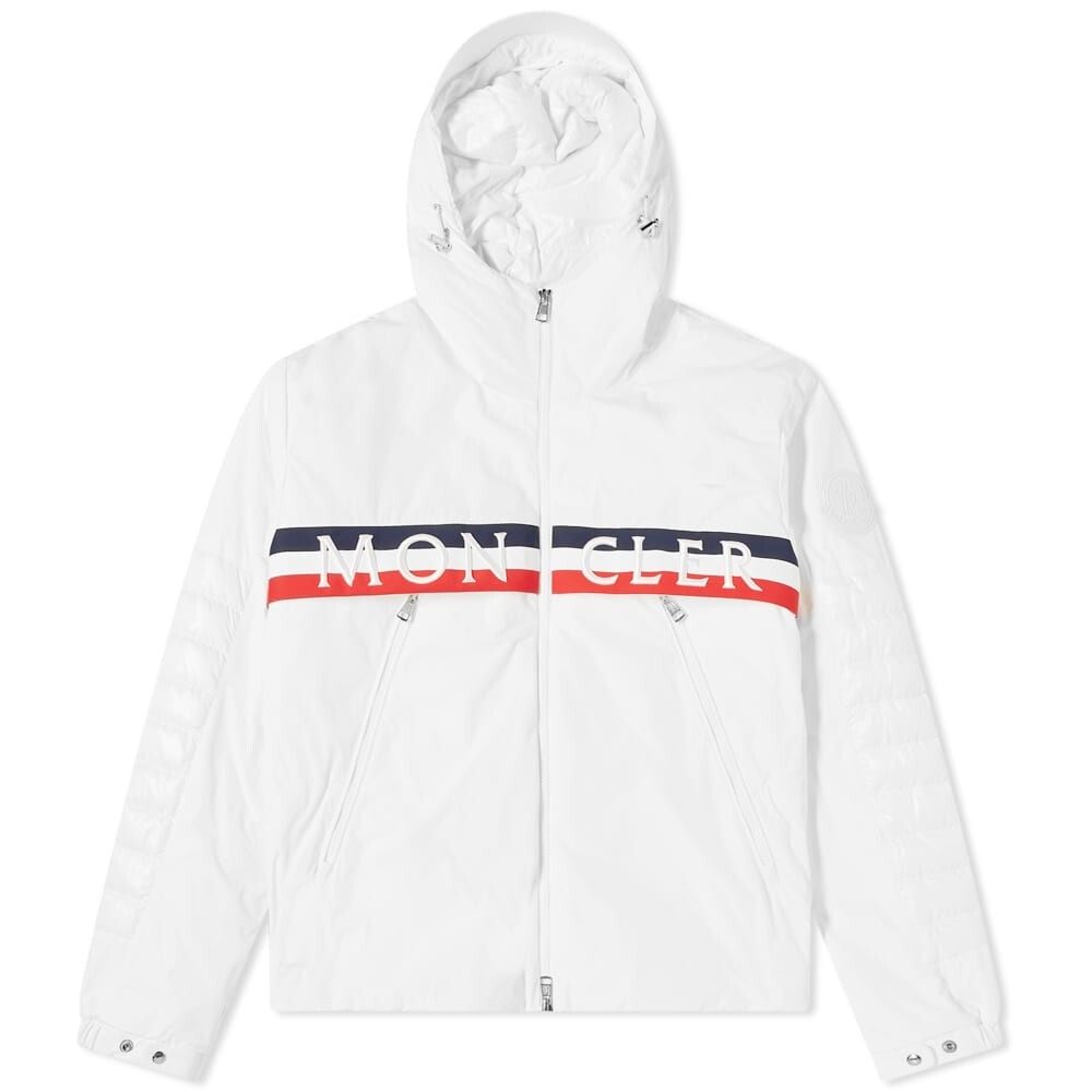 

Куртка с капюшоном и логотипом Olargues Tricolore Moncler