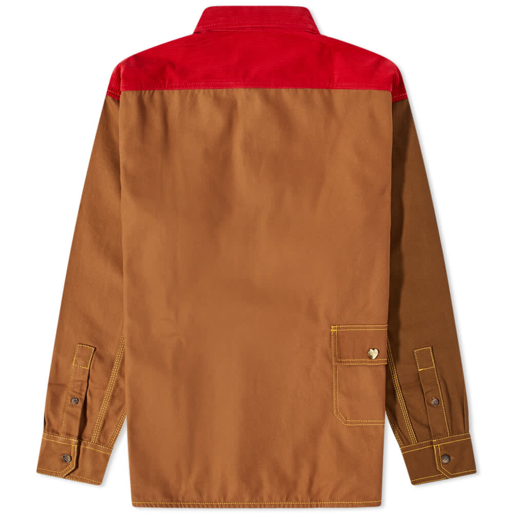 

Рубашка Marni x Carhartt WIP Cord Mix Panel Shirt