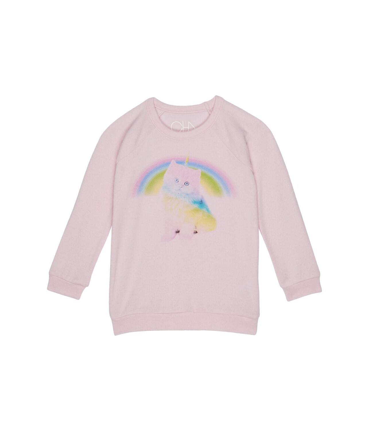 

Пуловер Chaser Kids, Rainbow Unicorn Kitty Recycled Bliss Knit Pullover