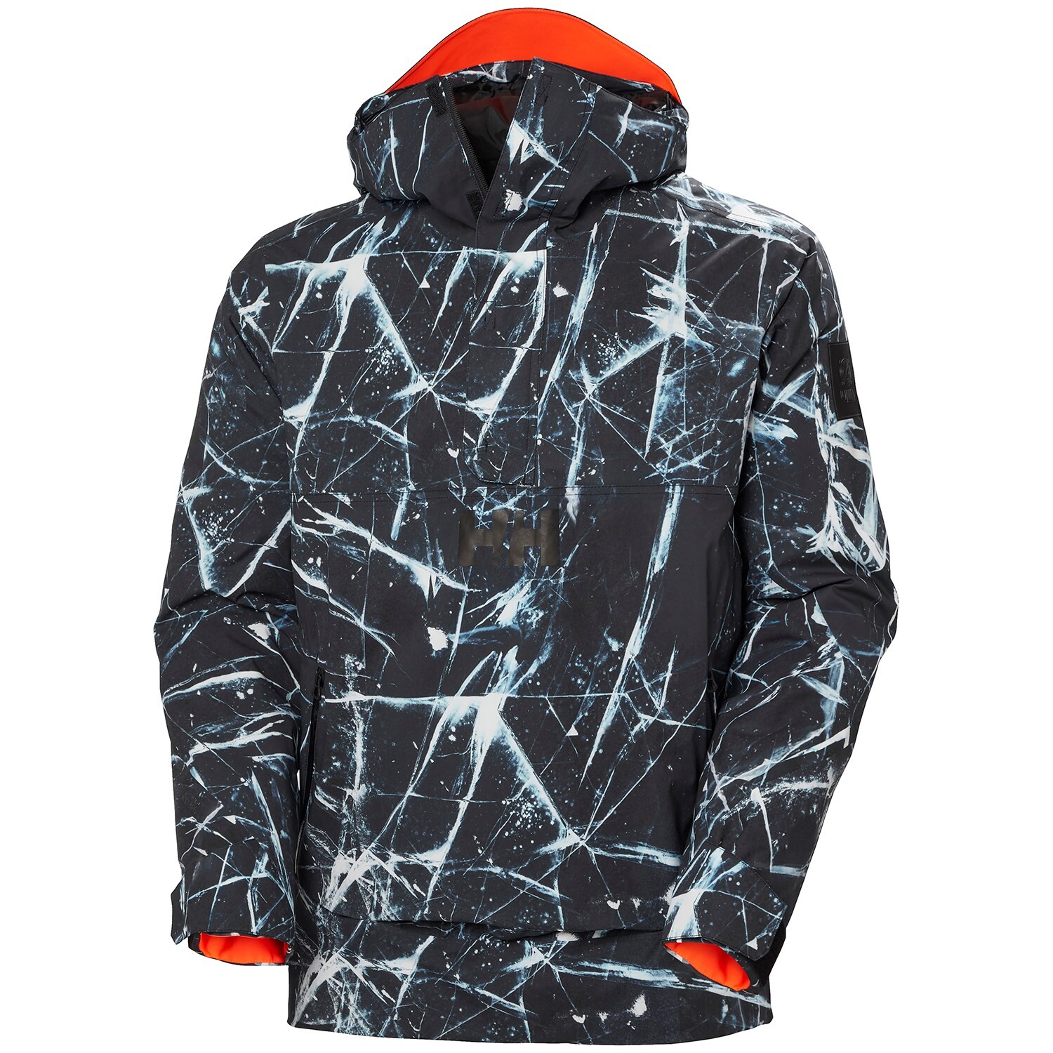 

Анорак Helly Hansen ULLR D утепленный, черный/голубой