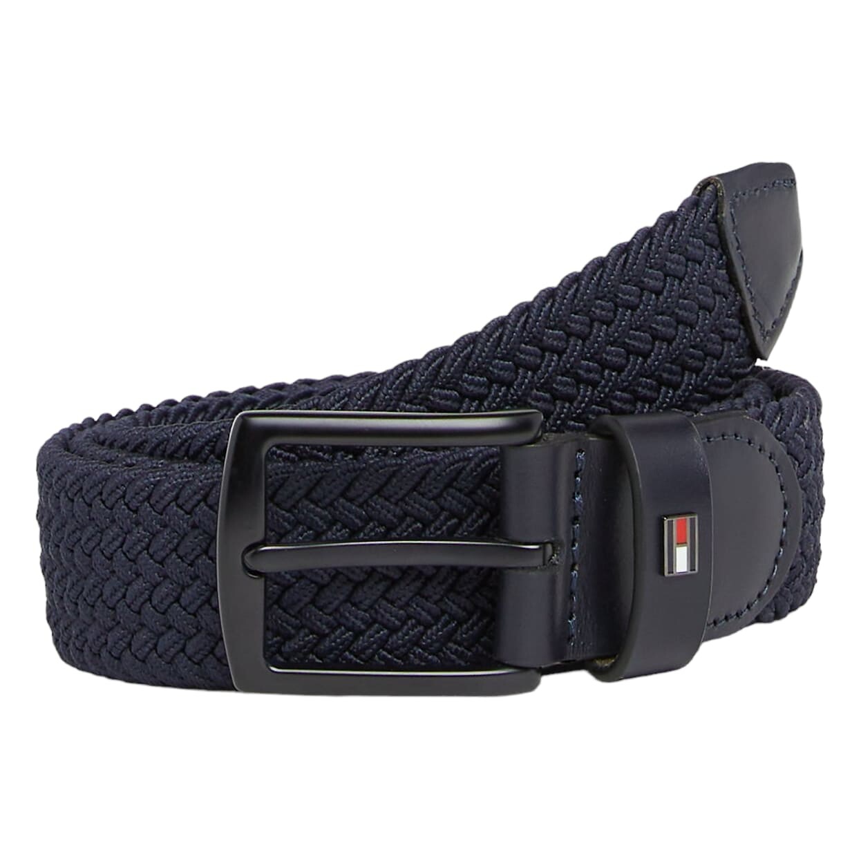 

Ремень Tommy Hilfiger Microflag Stretch, темно-синий