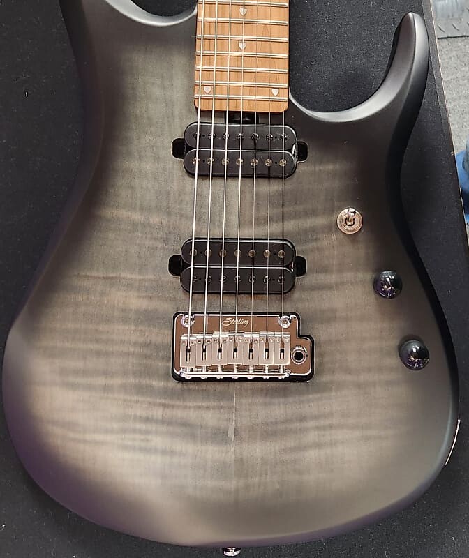 

Электрогитара Sterling by Music Man JP157 Flame Maple, Trans Black Satin